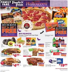 Preview of Family Fare weekly ads valid from 10/25/2026