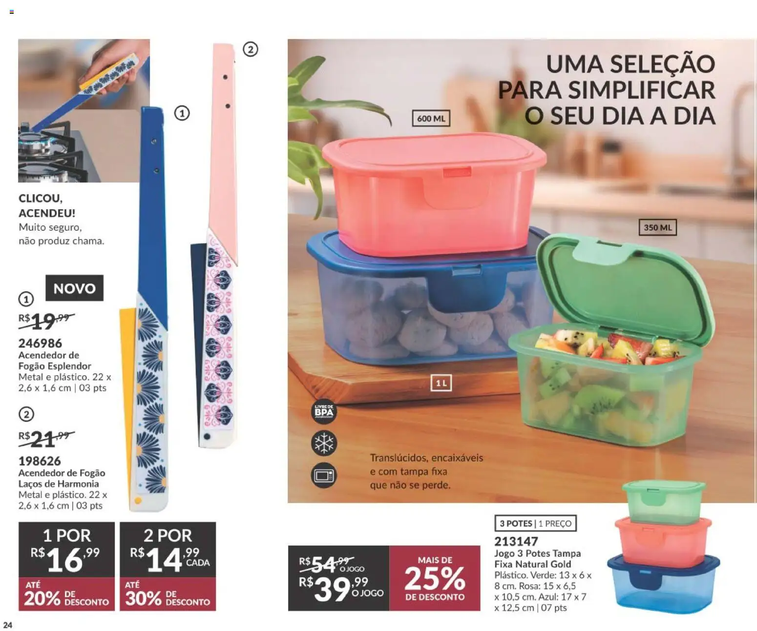 Avon Folheto - válido de 19/07/2026 | Página: 28 | Produtos: Fogão, Potes