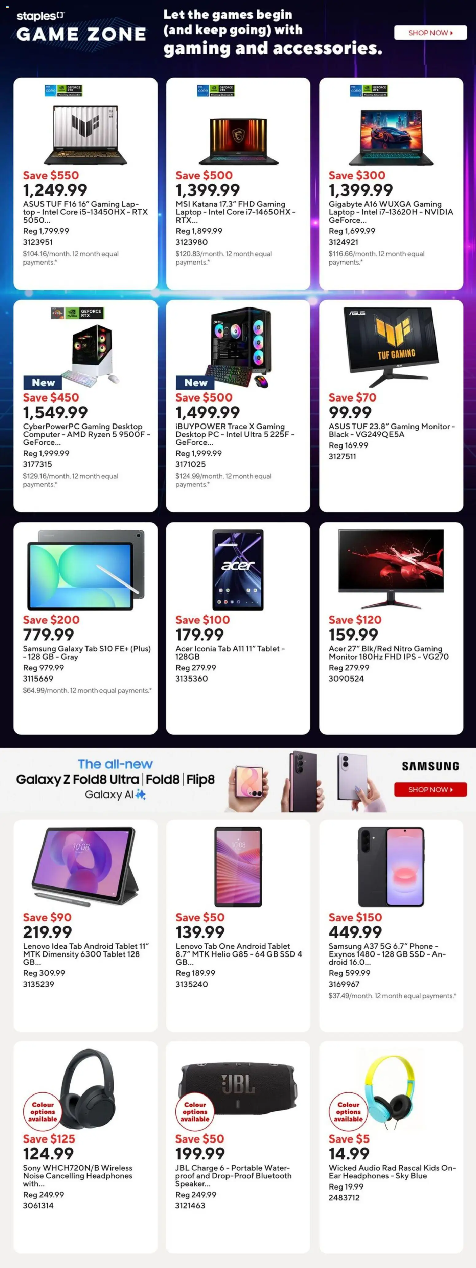 Staples flyer valid from Aug 14, 2026 | Page: 15