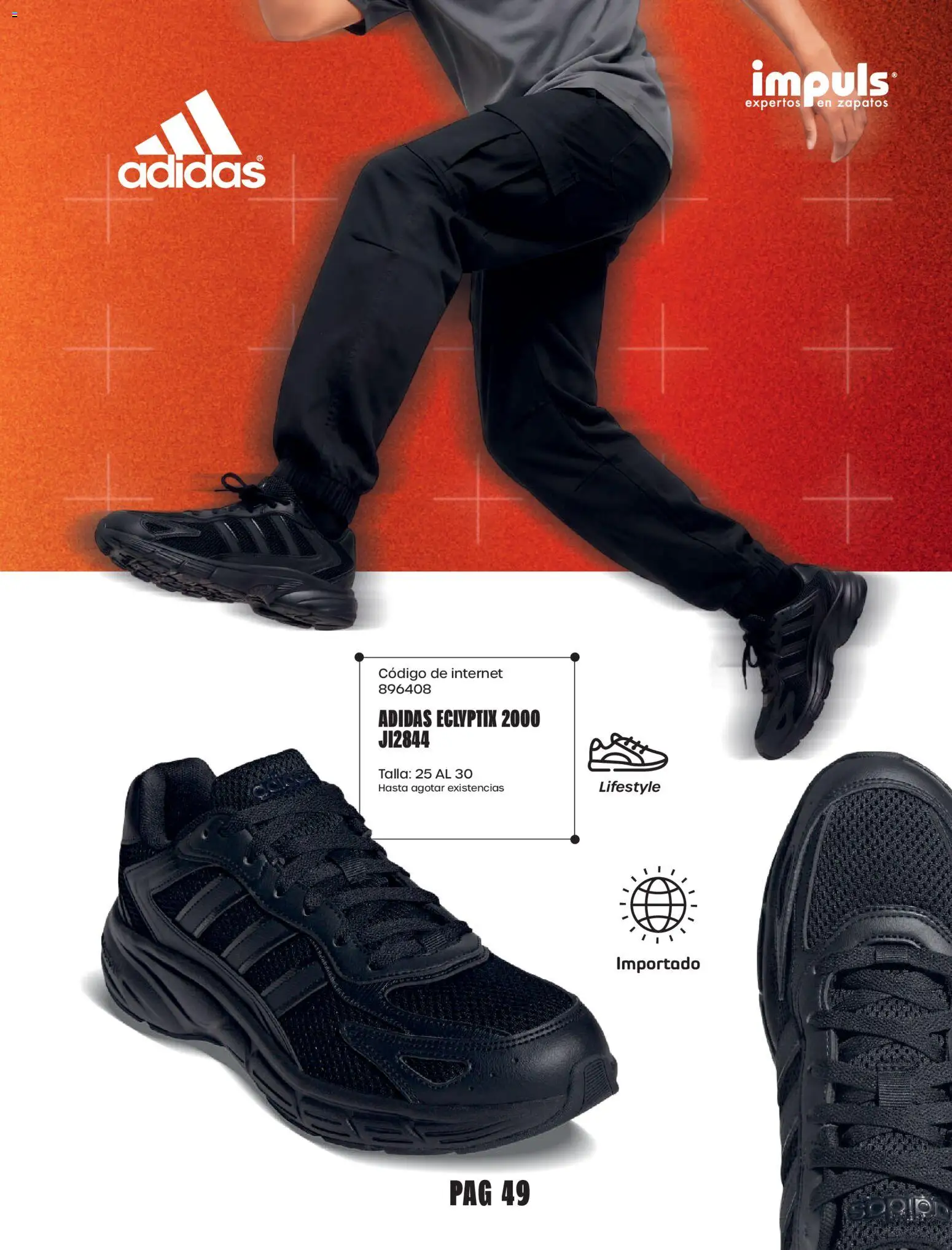 Nuevas ofertas de Impuls válidas en toda la República Mexicana desde el 01/09/2026. ¡Encuentra las mejores ofertas en Impuls catálogo Urban Sport! | Página: 51 | Productos: Zapatos