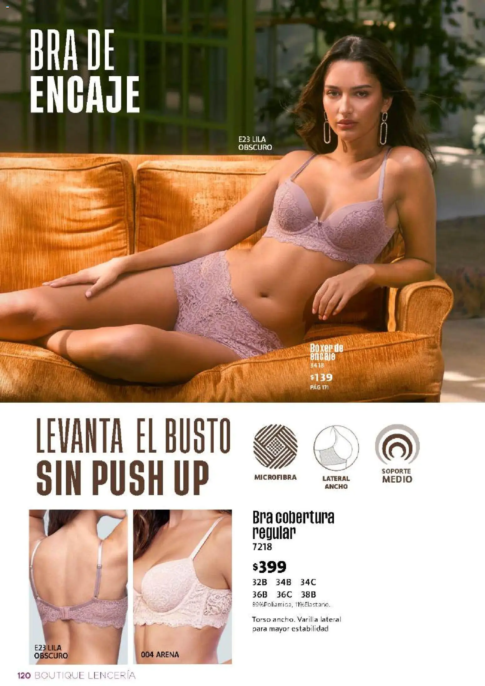 Nuevas ofertas de Ilusión válidas en toda la República Mexicana desde el 01/08/2026. ¡Encuentra las mejores ofertas en Ilusión catálogo Otoño! | Página: 122 | Productos: Lenceria