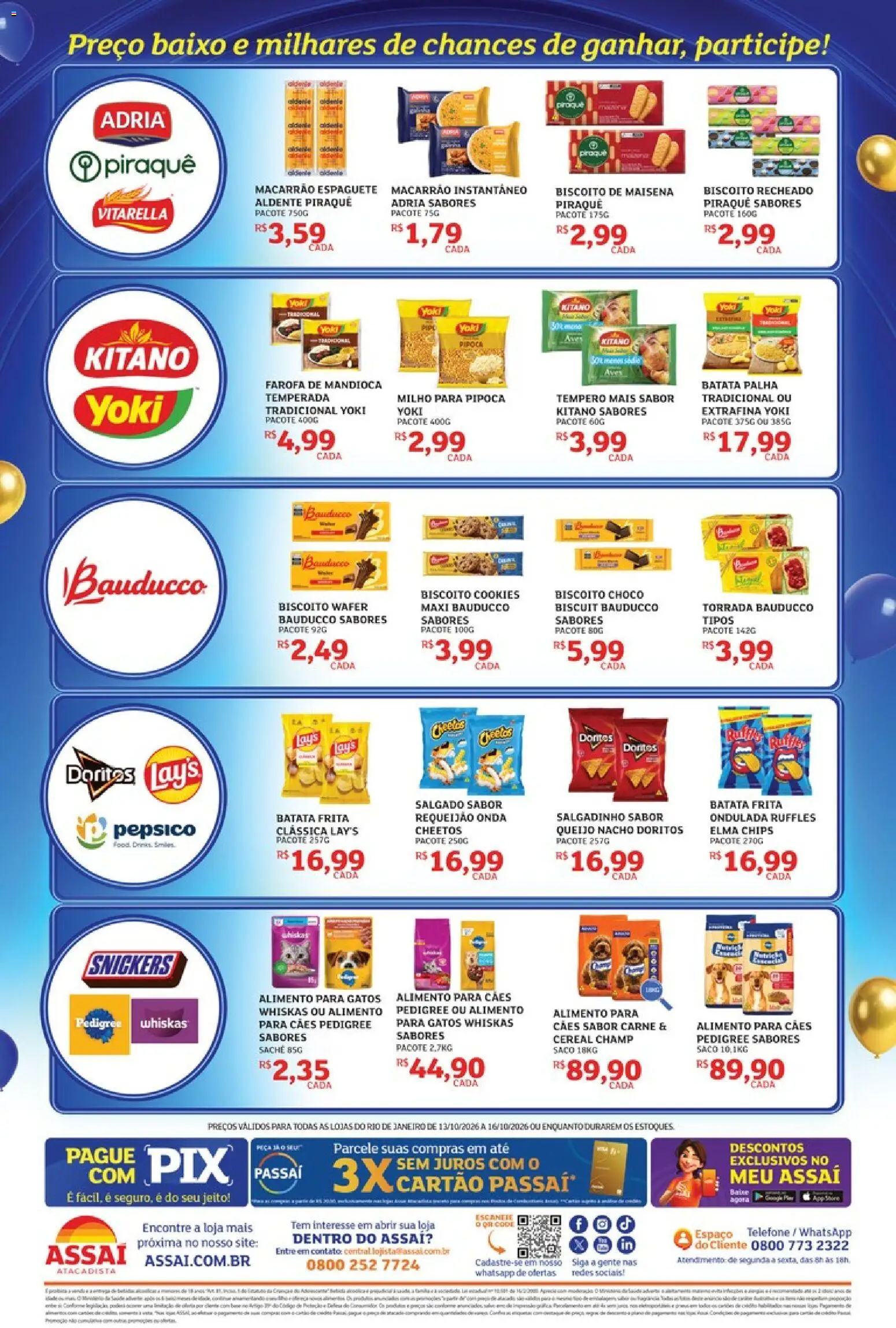 Assaí Atacadista Folheto - válido de 13/10/2026 | Página: 4