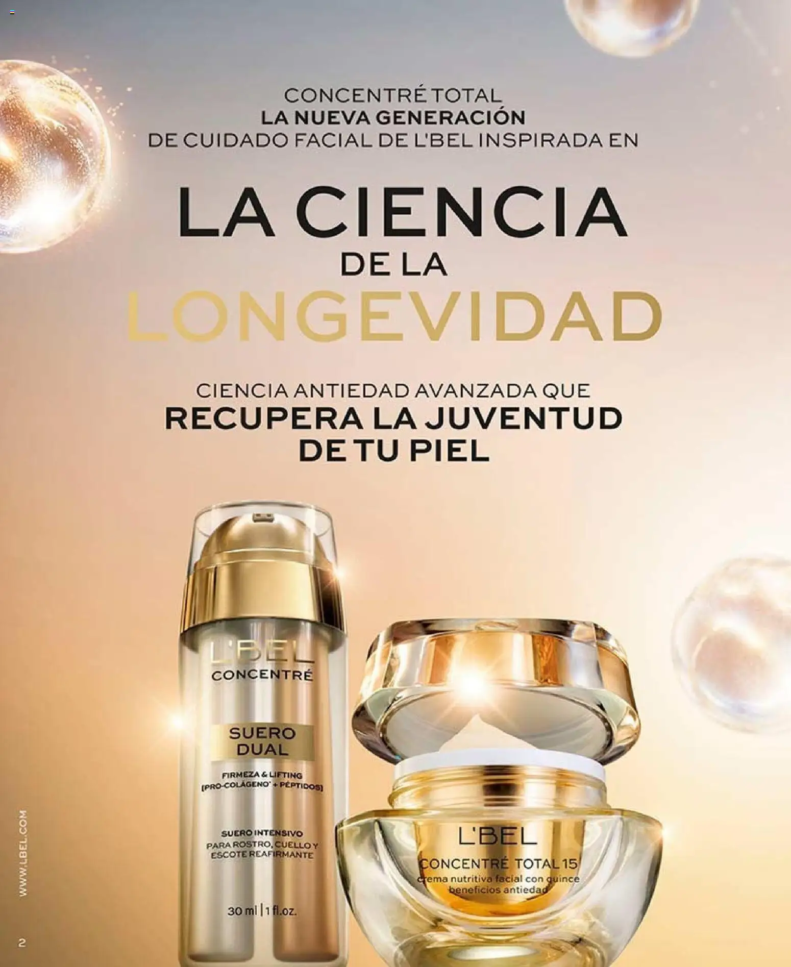 Catálogo L'Bel Campaña 15 │ válido desde el 06.09.2026 | Página: 2 | Productos: Cuello, Crema
