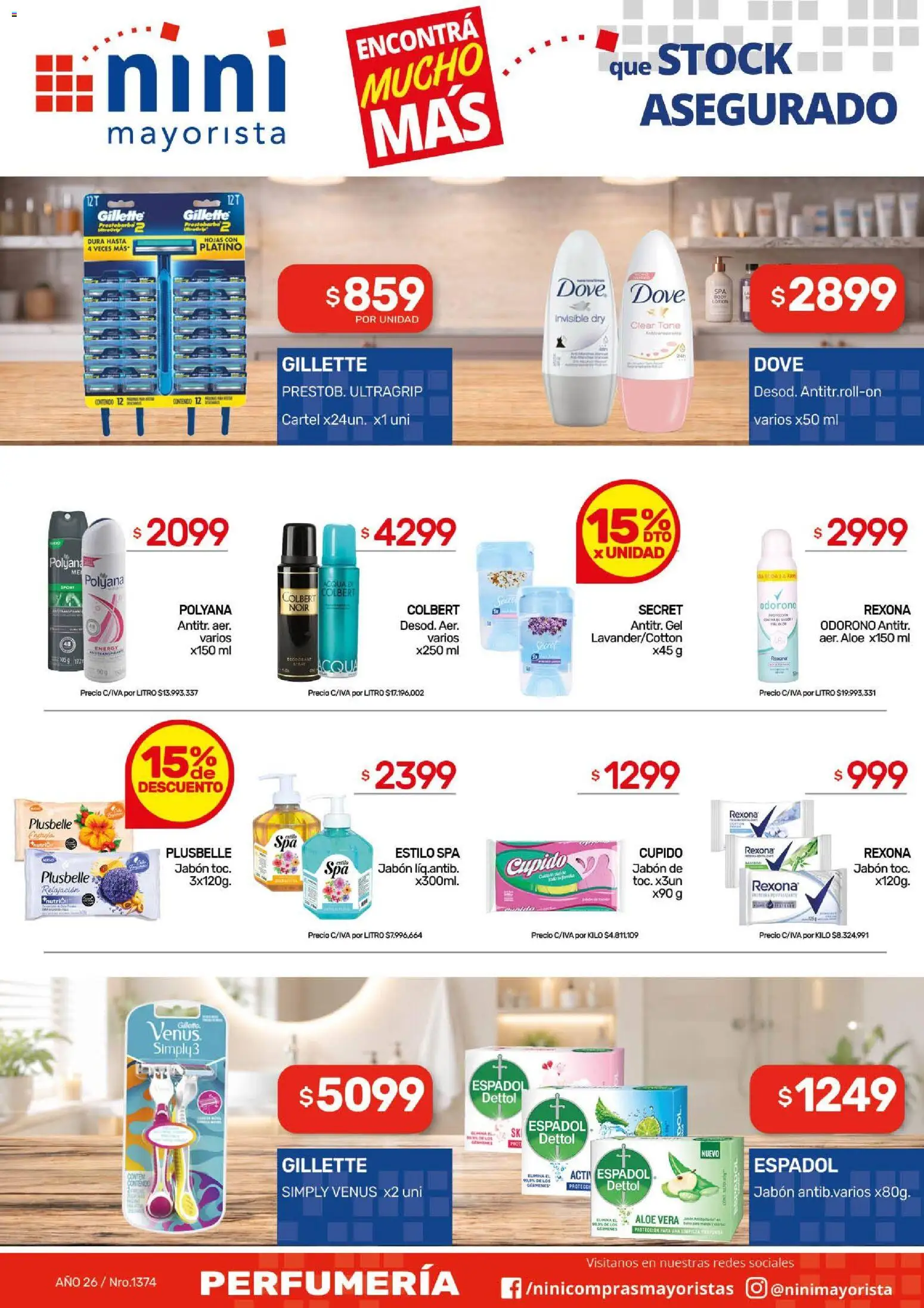 NINI Mayorista ofertas │ válido desde el 24/08/2026 | Página: 4 | Productos: Jabón, Aloe Vera