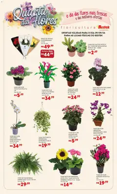 Bistek Supermercados ofertas Quarta das Flores - Pré-Visualização do folheto da loja Bistek Supermercados, válido de 09/09/2026