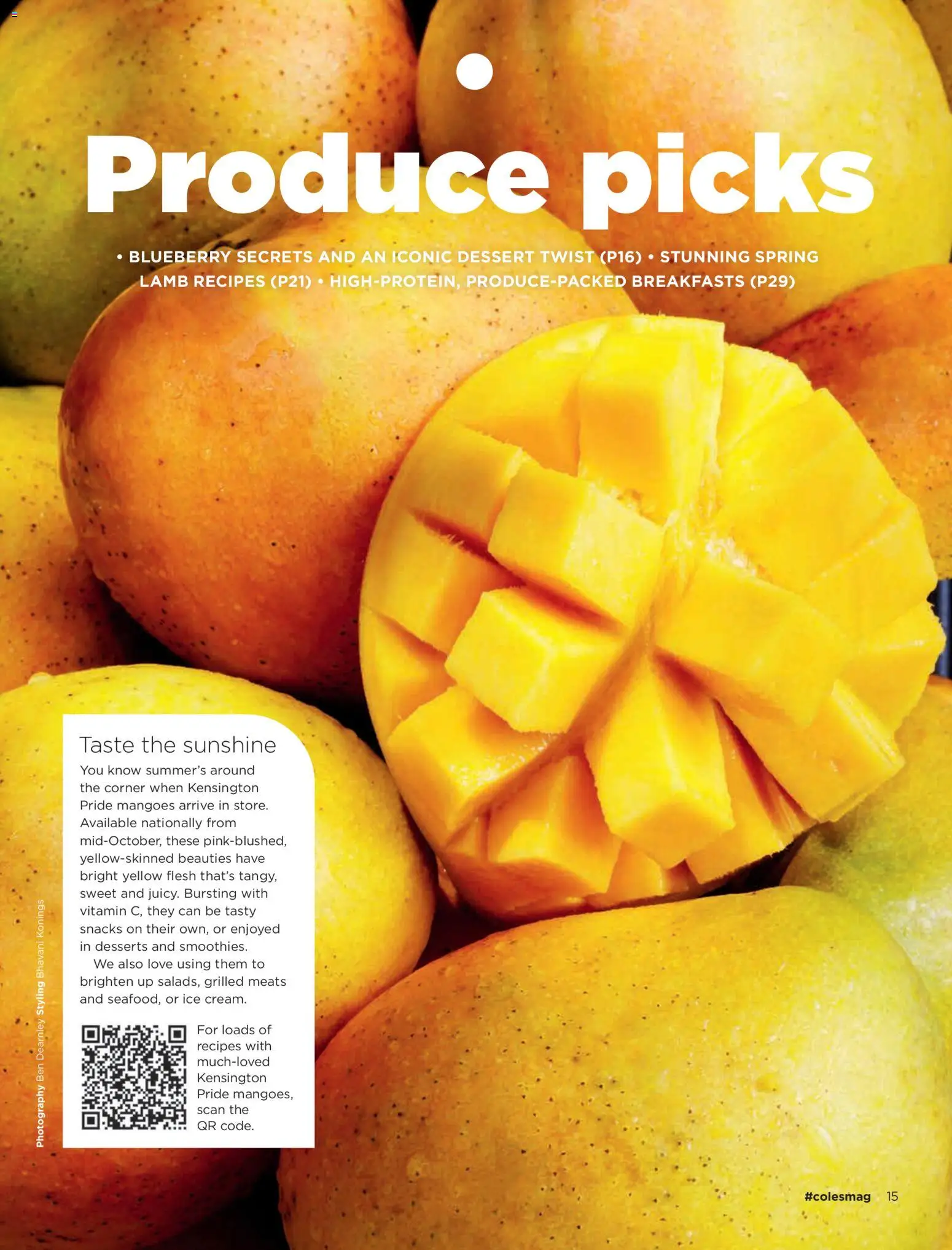 Coles catalogue - valid from 01/10/2026 | Page: 15 | Products: Snacks, Lamb, Mango, Ice