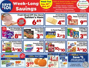 Preview of Save a Lot weekly ads valid from 09/30/2026