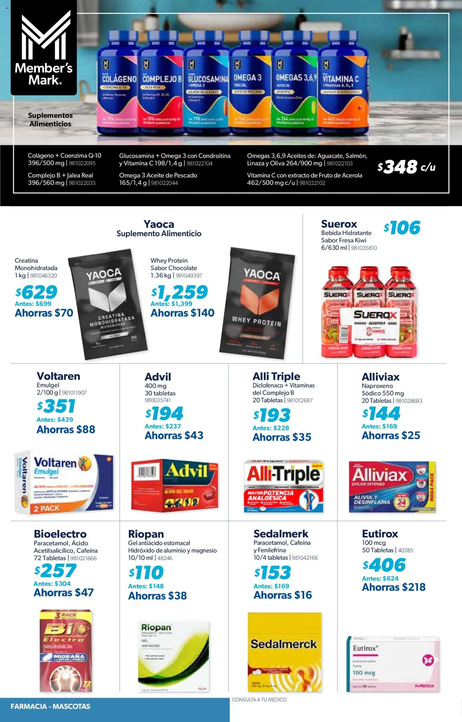 Nuevas ofertas de Sam's Club válidas en toda la República Mexicana desde el 03.06.2026. ¡Encuentra las mejores ofertas en Sam's Club catálogo Mi gran jugada. Es comprar productos únicos! | Página: 30 | Productos: Fresa, Aceite, Chocolate, Antiácido