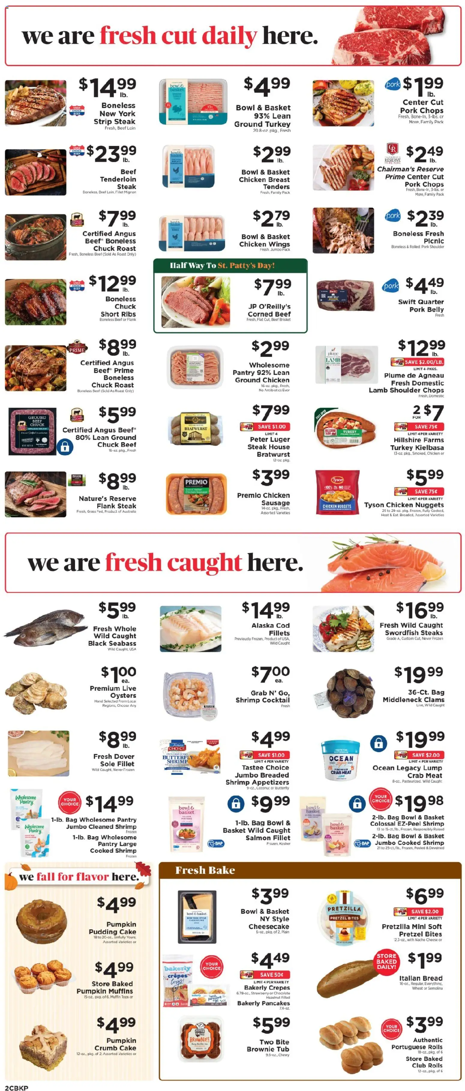 ShopRite Weekly Ad - valid from 09/20/2026 | Page: 3 | Products: Chicken, Beef, Sausage, Pudding