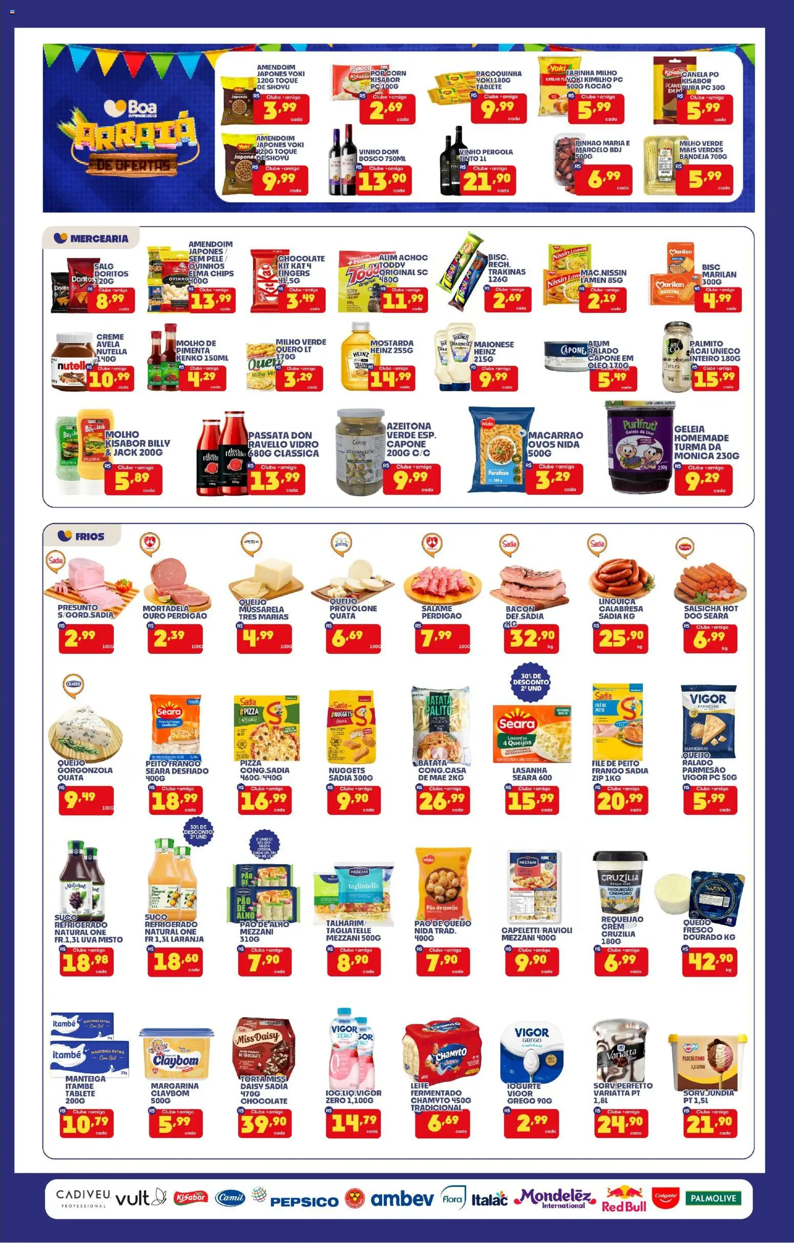 Boa Supermercados Folheto - válido de 05.06.2026 | Página: 3 | Produtos: Chocolate, Suco, Vinho, Canela