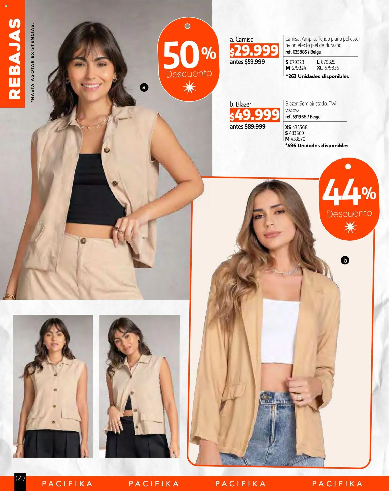 Pacifika revista - valida desde el 01.03.2026 | Página: 244 | Productos: Blazer, Camisa