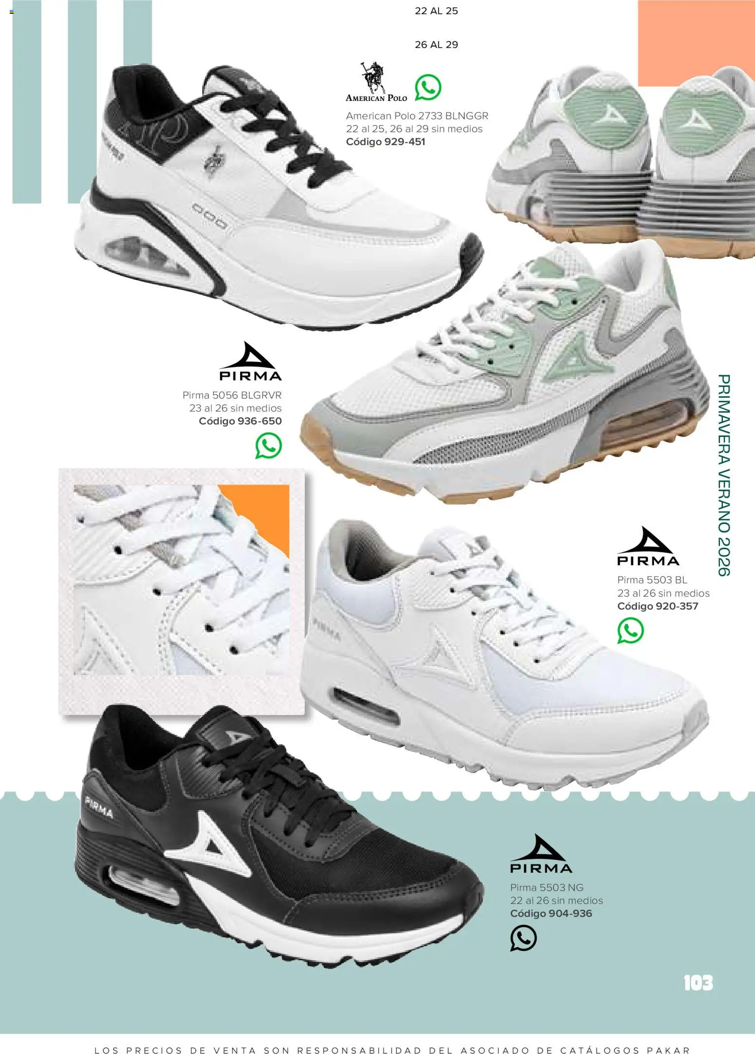 Shoes Collection PAKAR catálogo 2026 PDF (Julio) — page 102