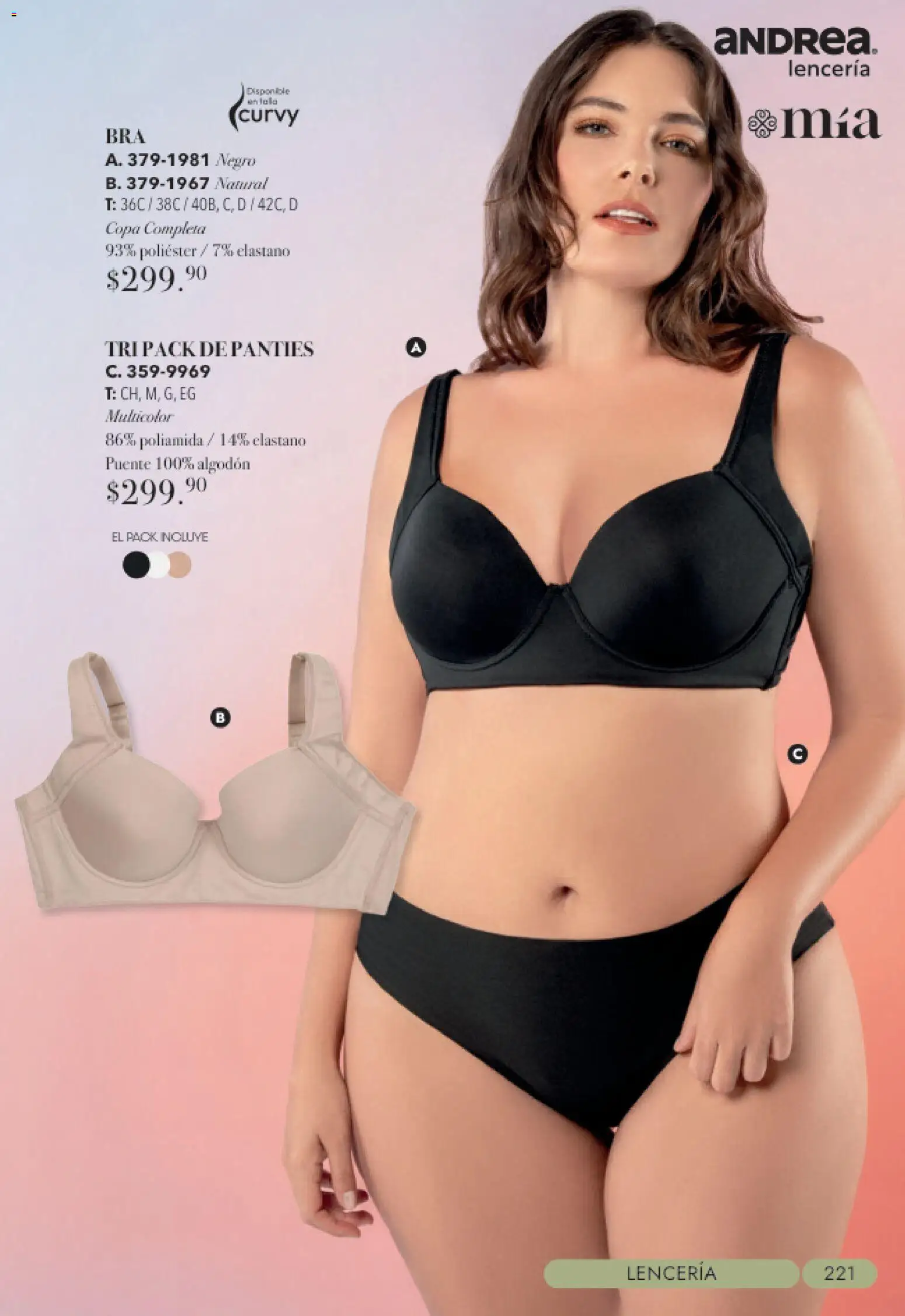Nuevas ofertas de Andrea válidas en toda la República Mexicana desde el 23/08/2026. ¡Encuentra las mejores ofertas en Andrea catálogo Tropical! | Página: 221