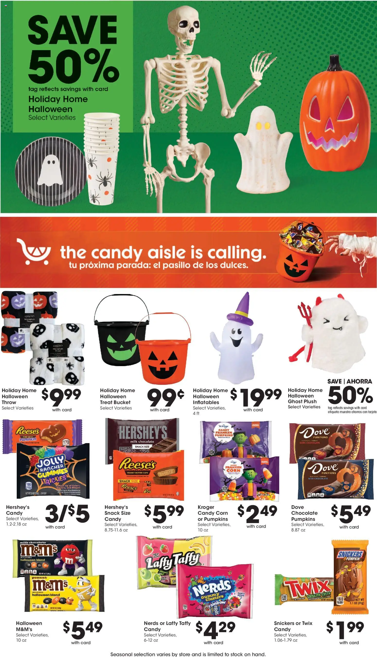 Fry's Food Weekly Ad - valid from 09/30/2026 | Page: 15 | Products: Corn, Butter, Peanut butter, Snickers