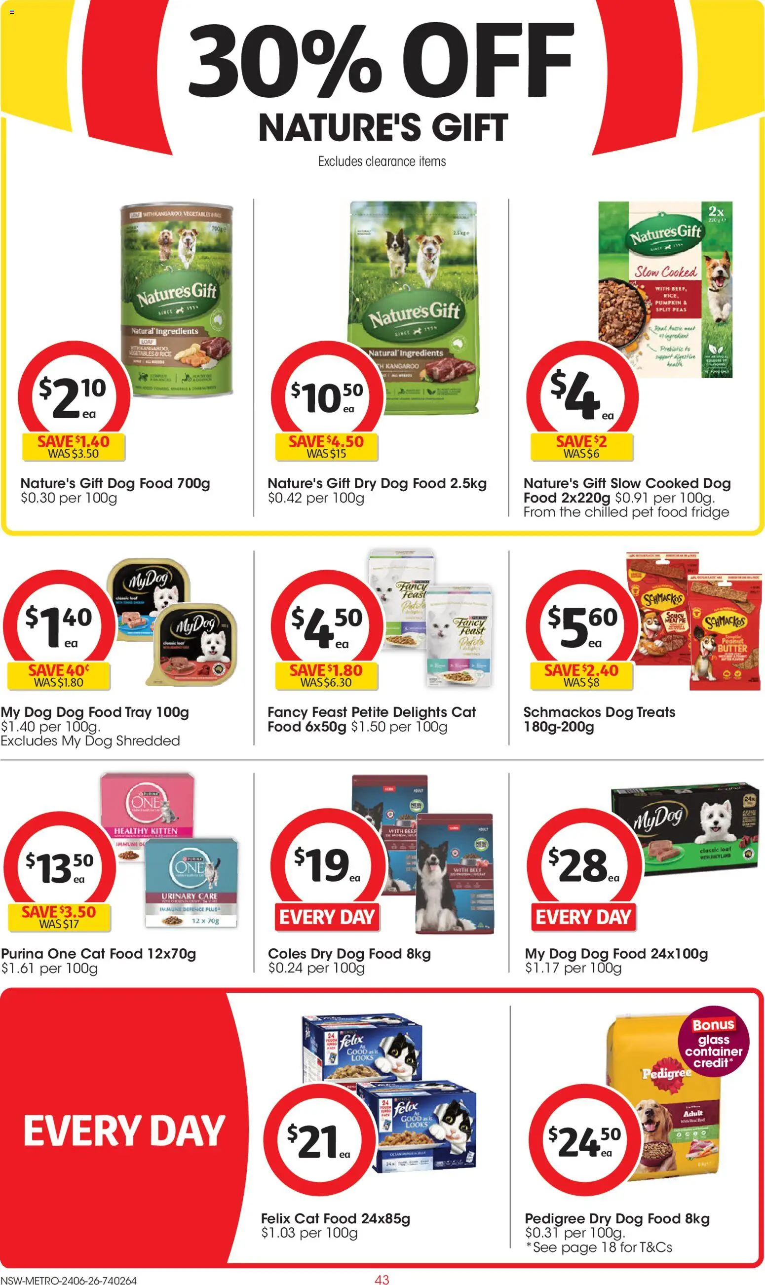 Coles catalogue - valid from 24/06/2026 | Page: 43 | Products: Beef, Meat, Dog food, Pumpkin
