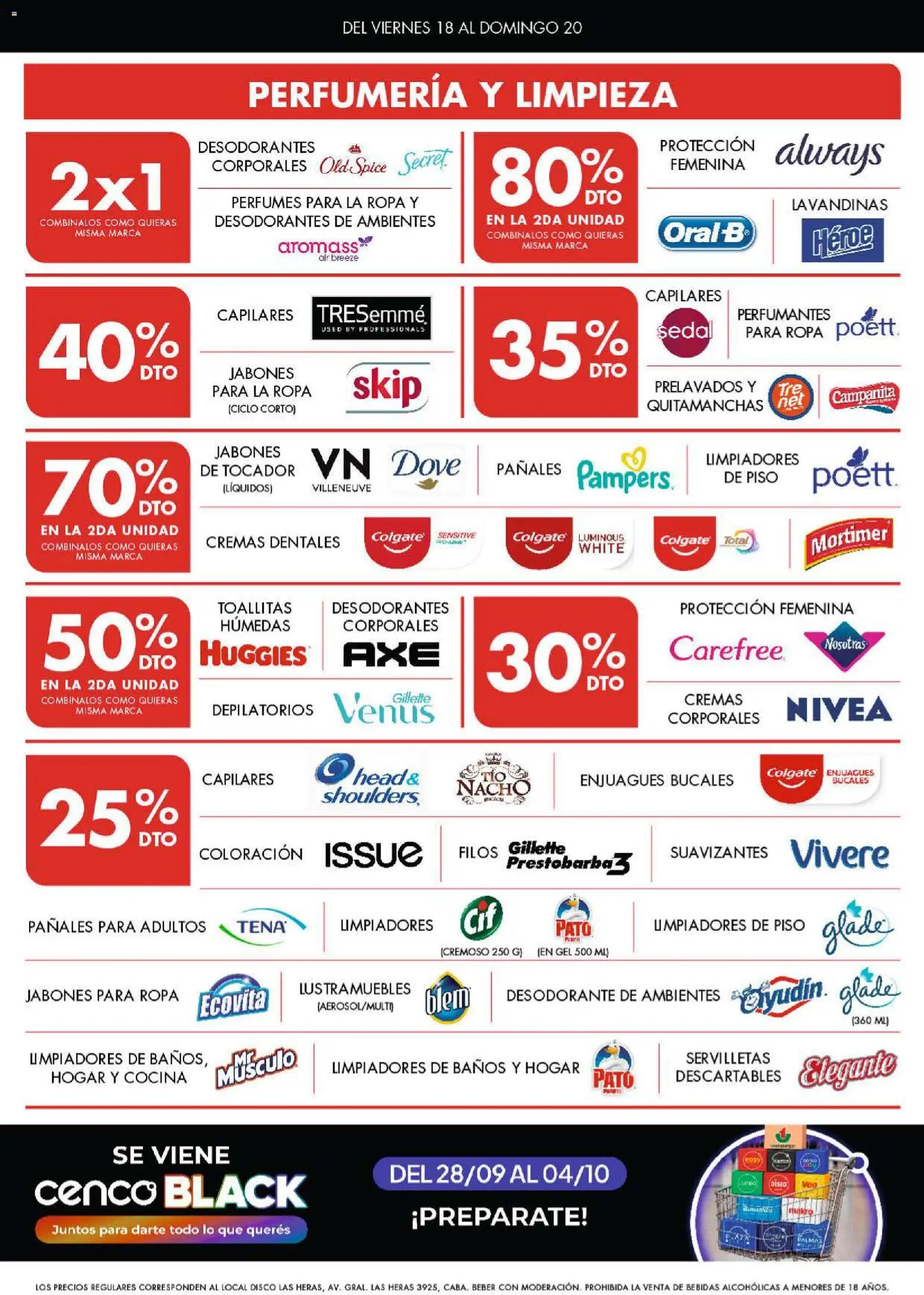 Disco - Ofertas | Córdoba │ válido desde el 18/09/2026 | Página: 6 | Productos: Lustramuebles, Disco, Servilletas, Quitamanchas
