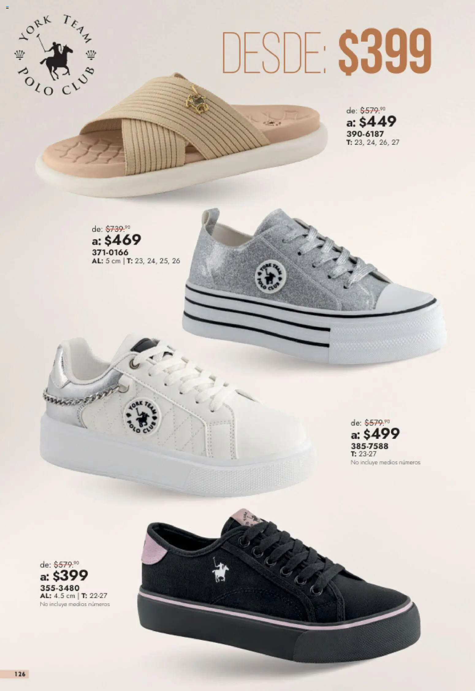 Nuevas ofertas de Andrea válidas en toda la República Mexicana desde el 26/07/2026. ¡Encuentra las mejores ofertas en Andrea catálogo Outlet! | Página: 126