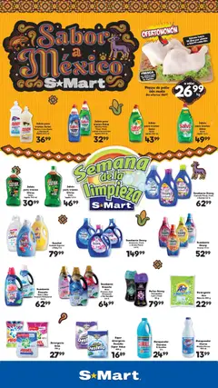 Vista previa de S-Mart folleto Ofertas de feria Ciudad Juárez, nuevo folleto de la tienda, válido en México a partir del 04/09/2026