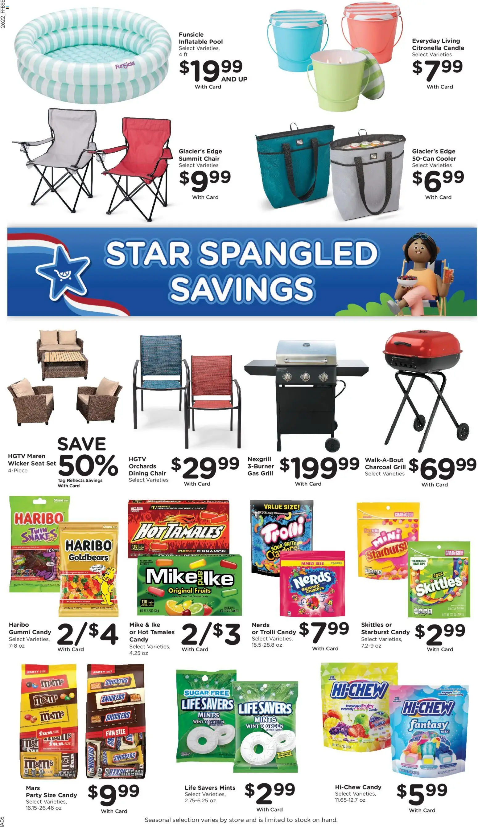 Fry's Food Weekly Ad - valid from 07/01/2026 | Page: 18 | Products: Chair, Fruits, Sugar, Grill