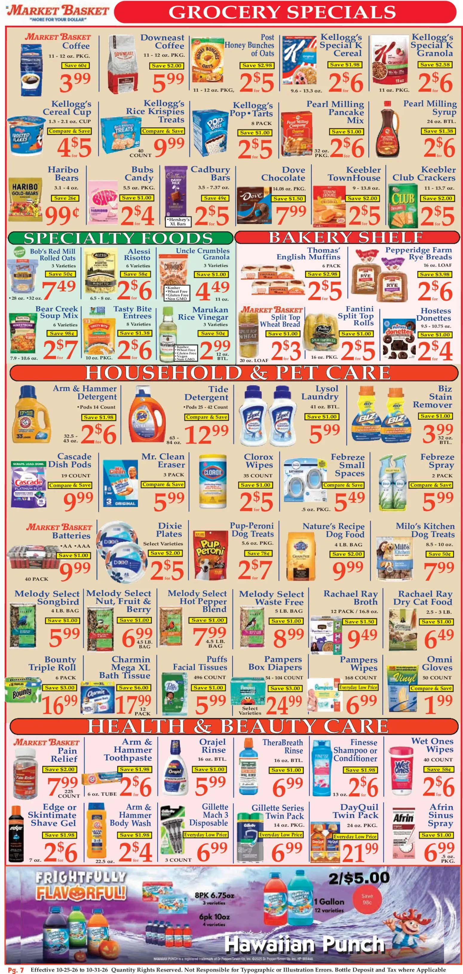 Market Basket Ad - valid from 10/25/2026 | Page: 7
