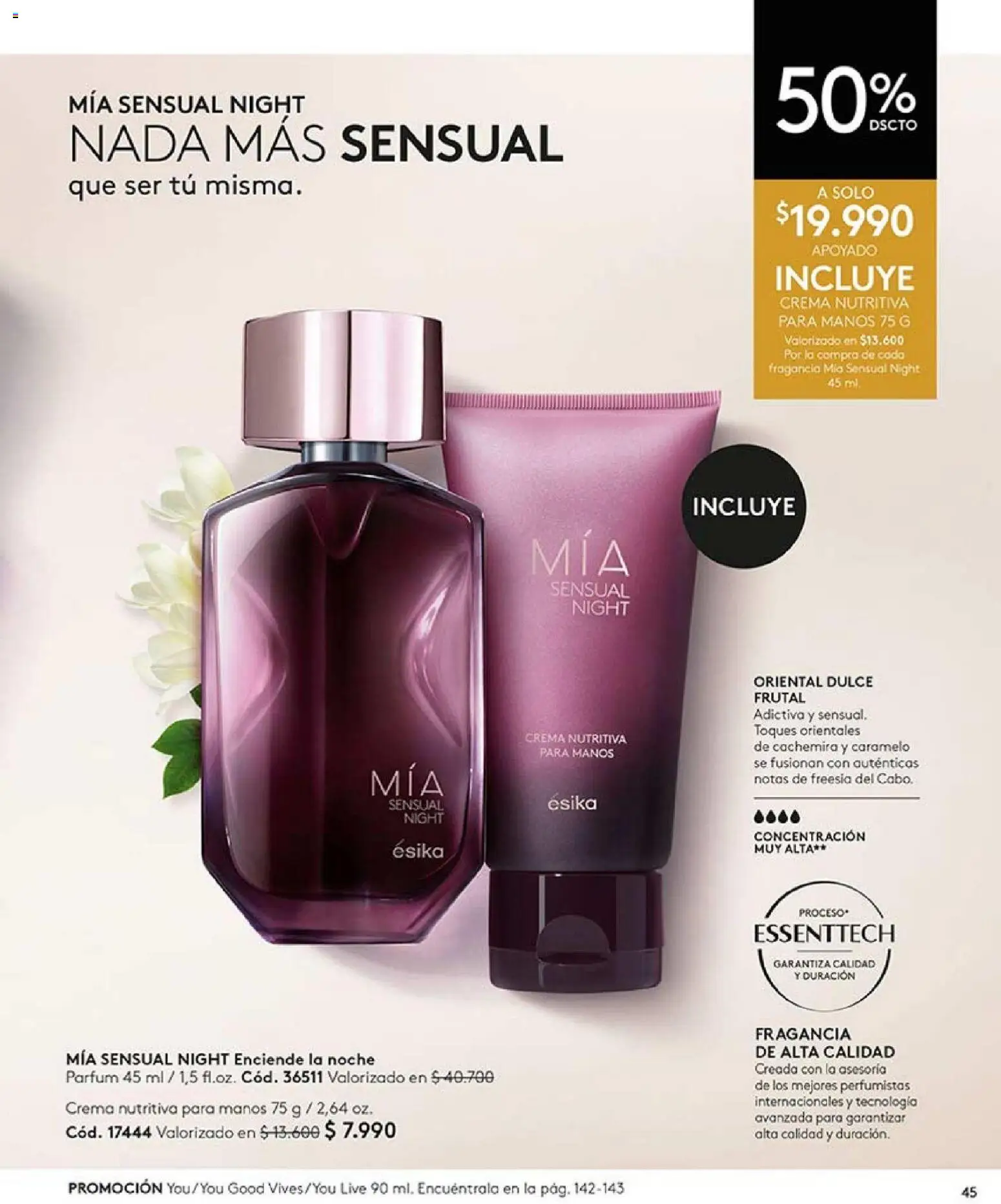 Catálogo Ésika Campaña 4 │ válido desde el 15.02.2026 | Página: 45 | Productos: Fragancia, Crema