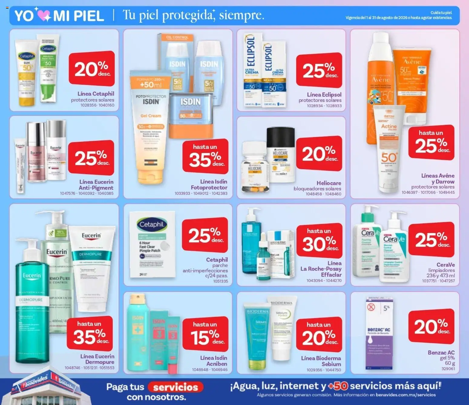 Nuevas ofertas de Farmacia Benavides válidas en toda la República Mexicana desde el 01/08/2026. ¡Encuentra las mejores ofertas en Farmacia Benavides catálogo! | Página: 18