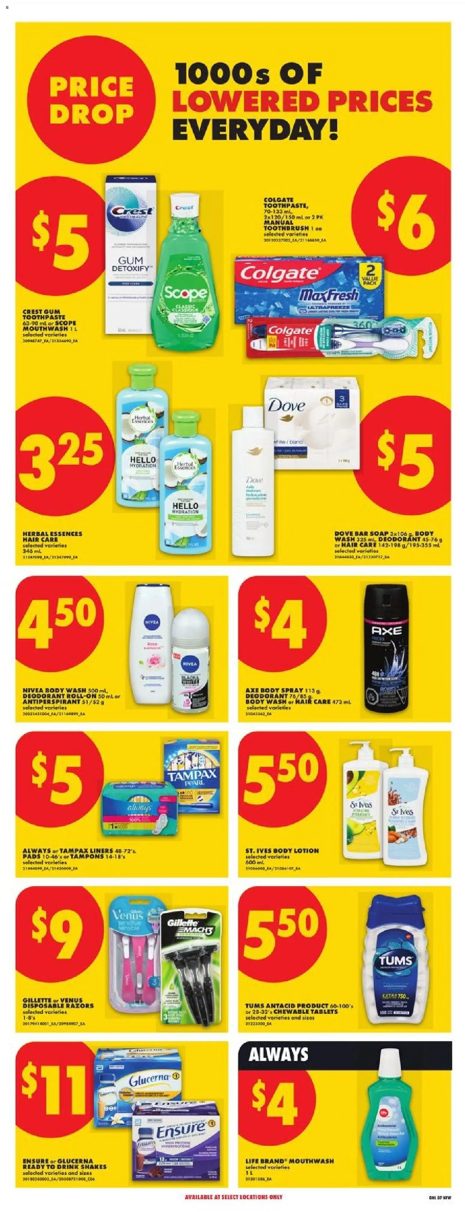No Frills flyer valid from 18.06.2026 | Page: 11 | Products: Body lotion, Soap, Body wash, Toothpaste