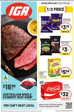 Preview of IGA catalogue Ascot - valid from 26/08/2026