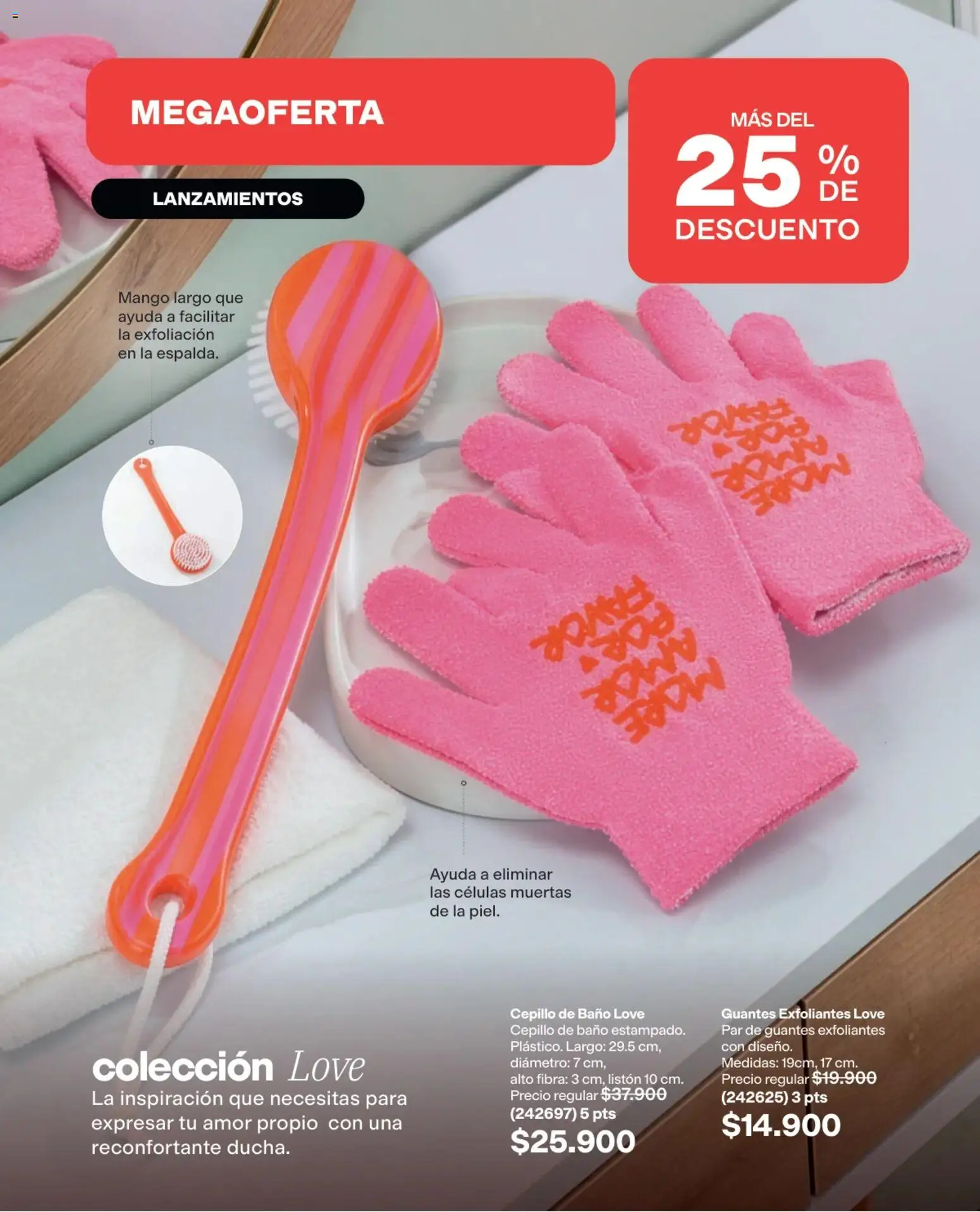 Avon revista - valida desde el 03/08/2026 | Página: 167 | Productos: Guantes, Mango, Baño, Cepillo