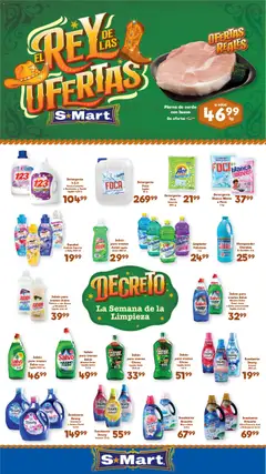 Vista previa de S-Mart folleto Ofertas de feria Monterrey, nuevo folleto de la tienda, válido en México a partir del 30/06/2026
