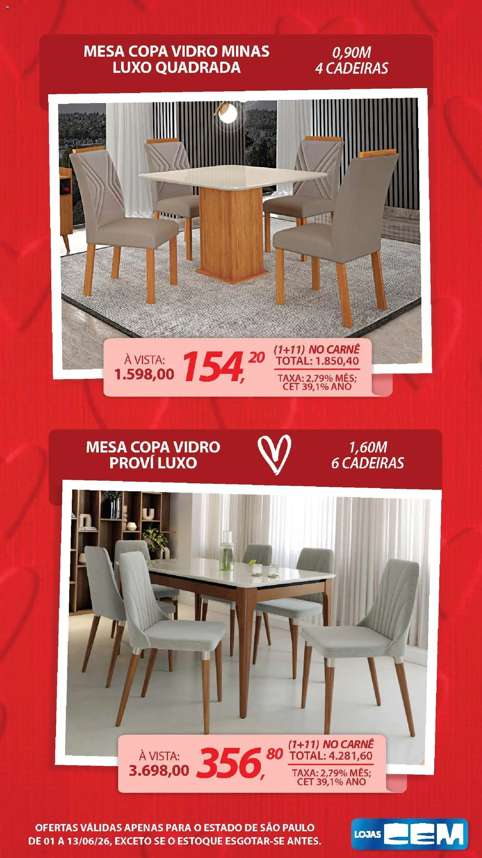 Lojas Cem Folheto - válido de 01.06.2026 | Página: 85
