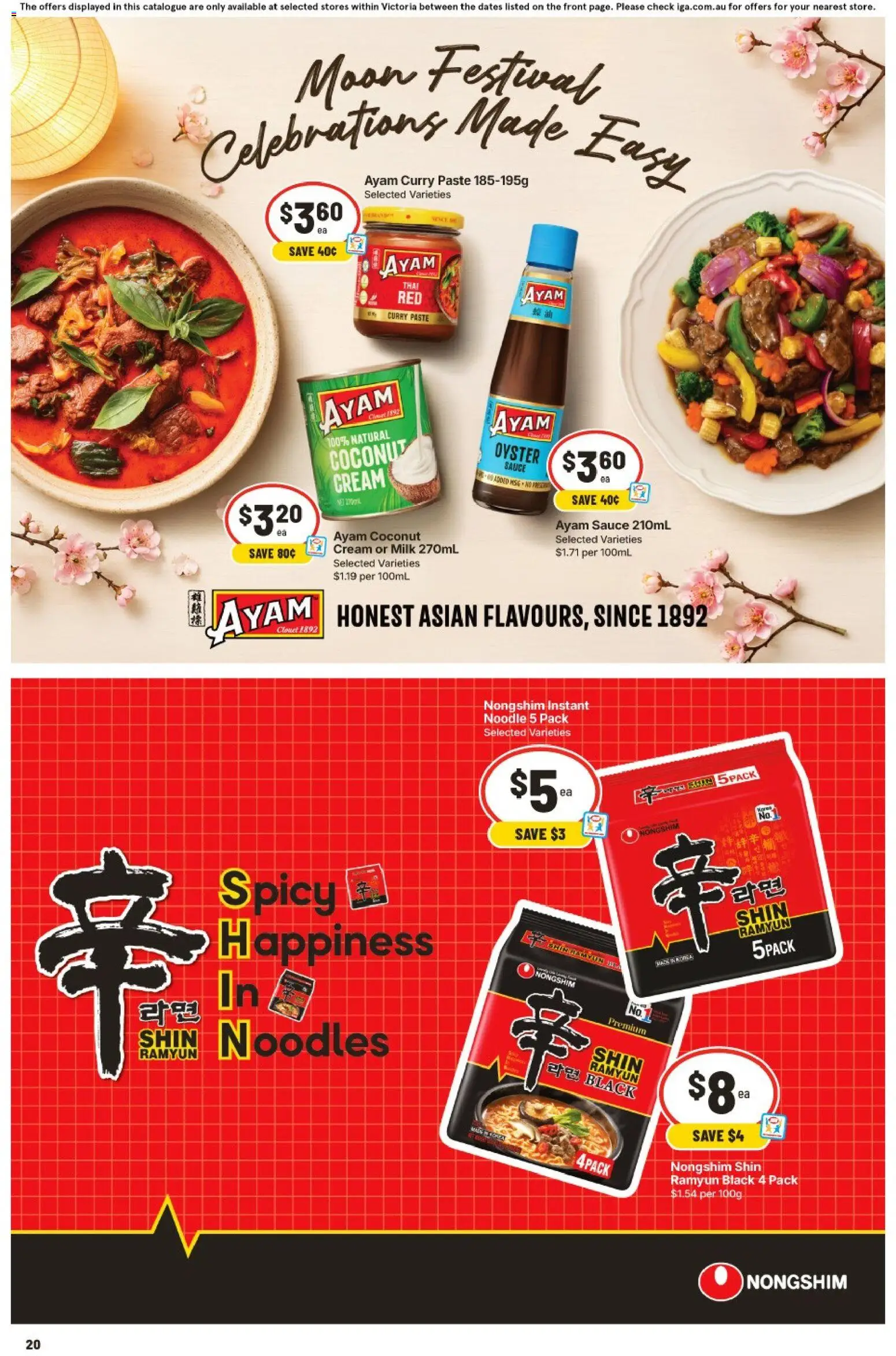 IGA catalogue - valid from 16/09/2026 | Page: 27 | Products: Milk, Noodles, Cream, Sauce