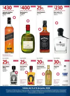 Vista previa de Absolut vodka, 1L, nuevo folleto de la tienda, válido en México a partir del 08.06.2026 | Página: 2