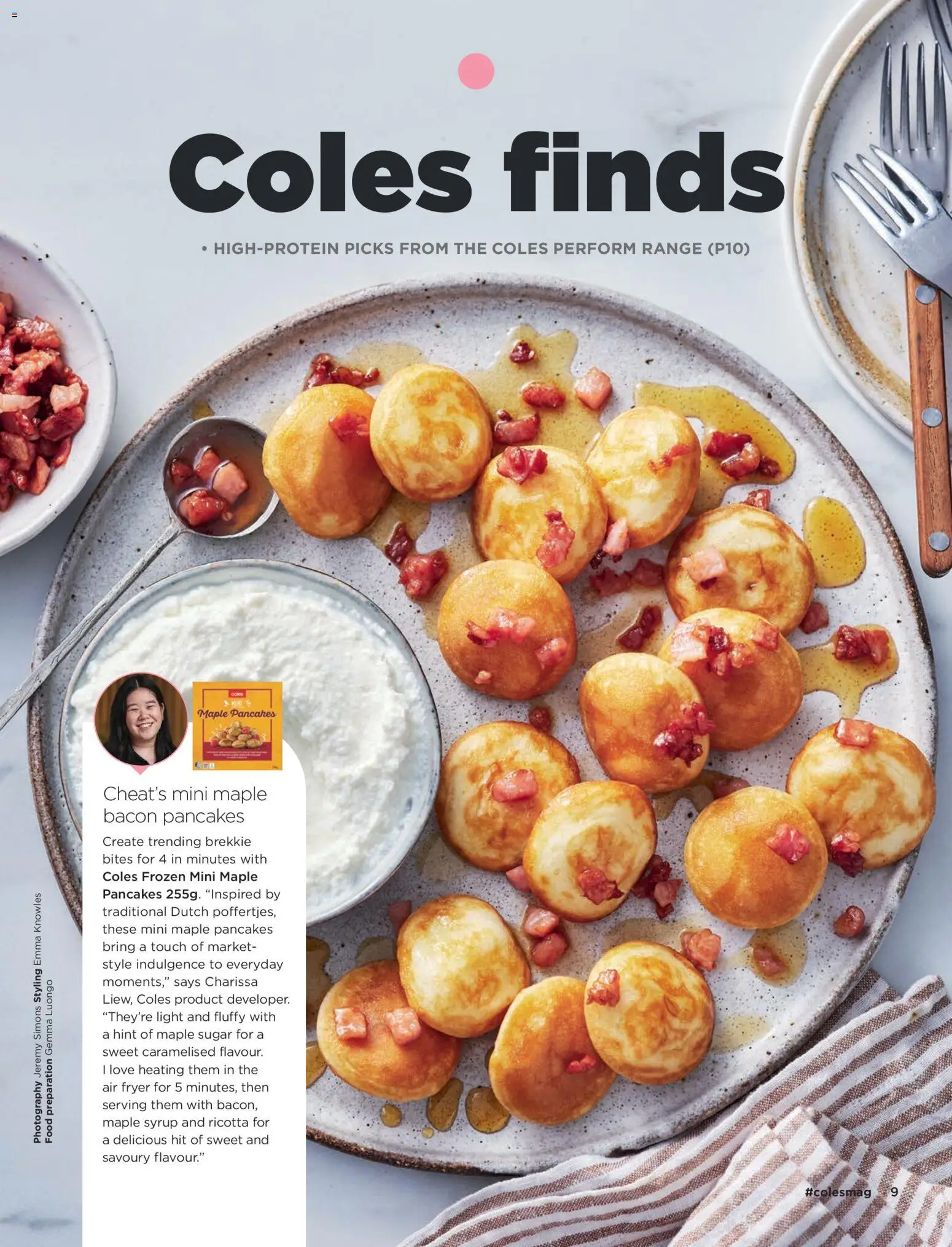 Coles catalogue - valid from 01/09/2026 | Page: 9 | Products: Maple syrup, Food, Sugar, Ricotta