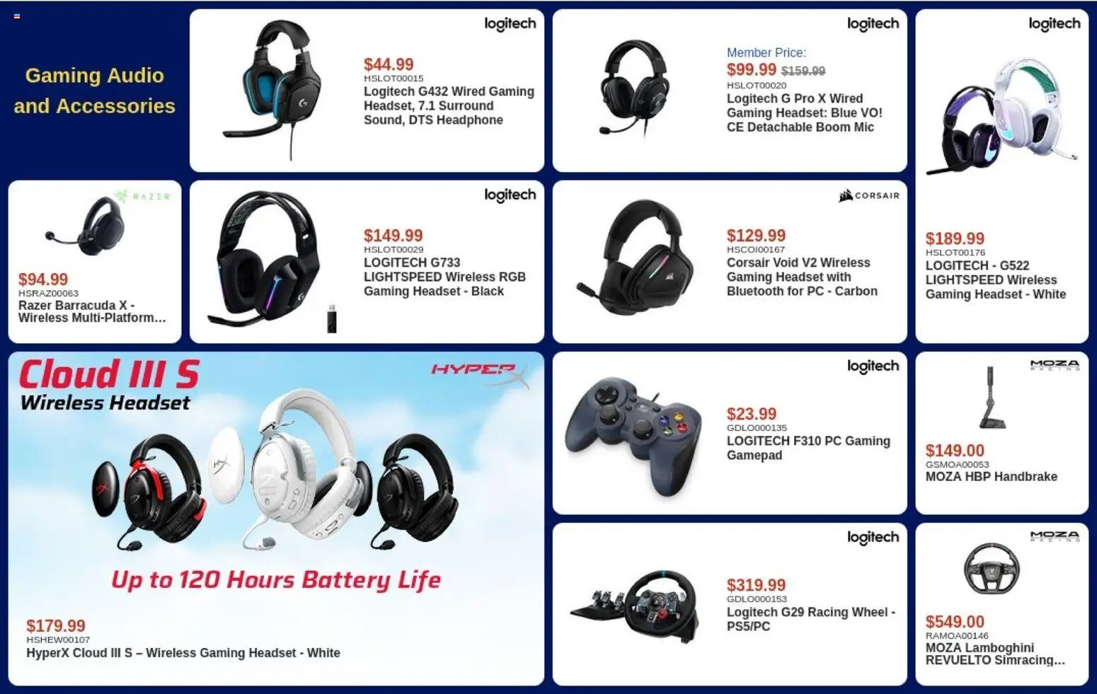 Canada Computers flyer valid from Sep 18, 2026 | Page: 7 | Products: PC, Audio, Battery