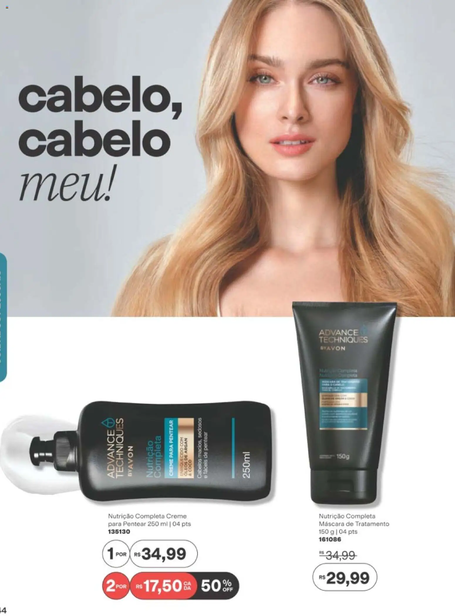 Avon Folheto - válido de 22/06/2026 | Página: 145 | Produtos: Coco, Creme, Creme para pentear