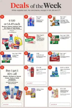 Preview of Walgreens weekly ads valid from 31.05.2026