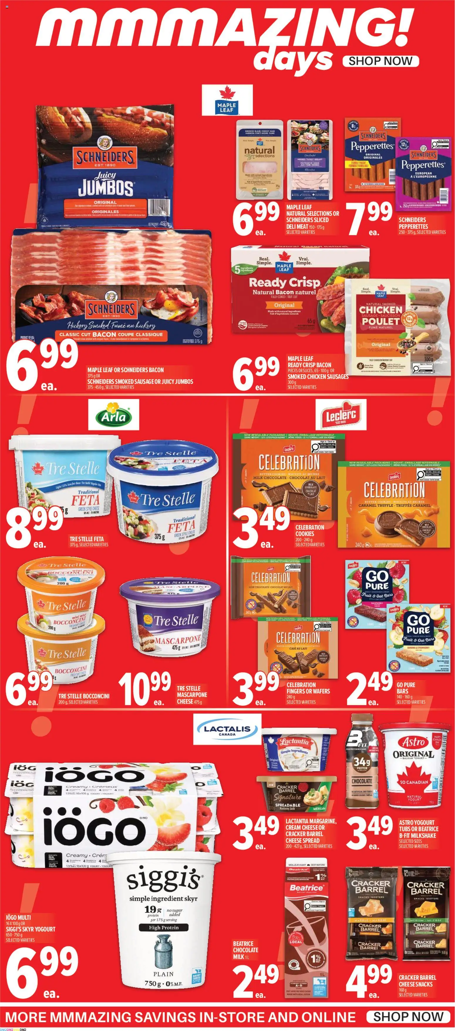 Metro flyer valid from Jul 16, 2026 | Page: 2 | Products: Cookies, Cheese, Yogurt, Ham