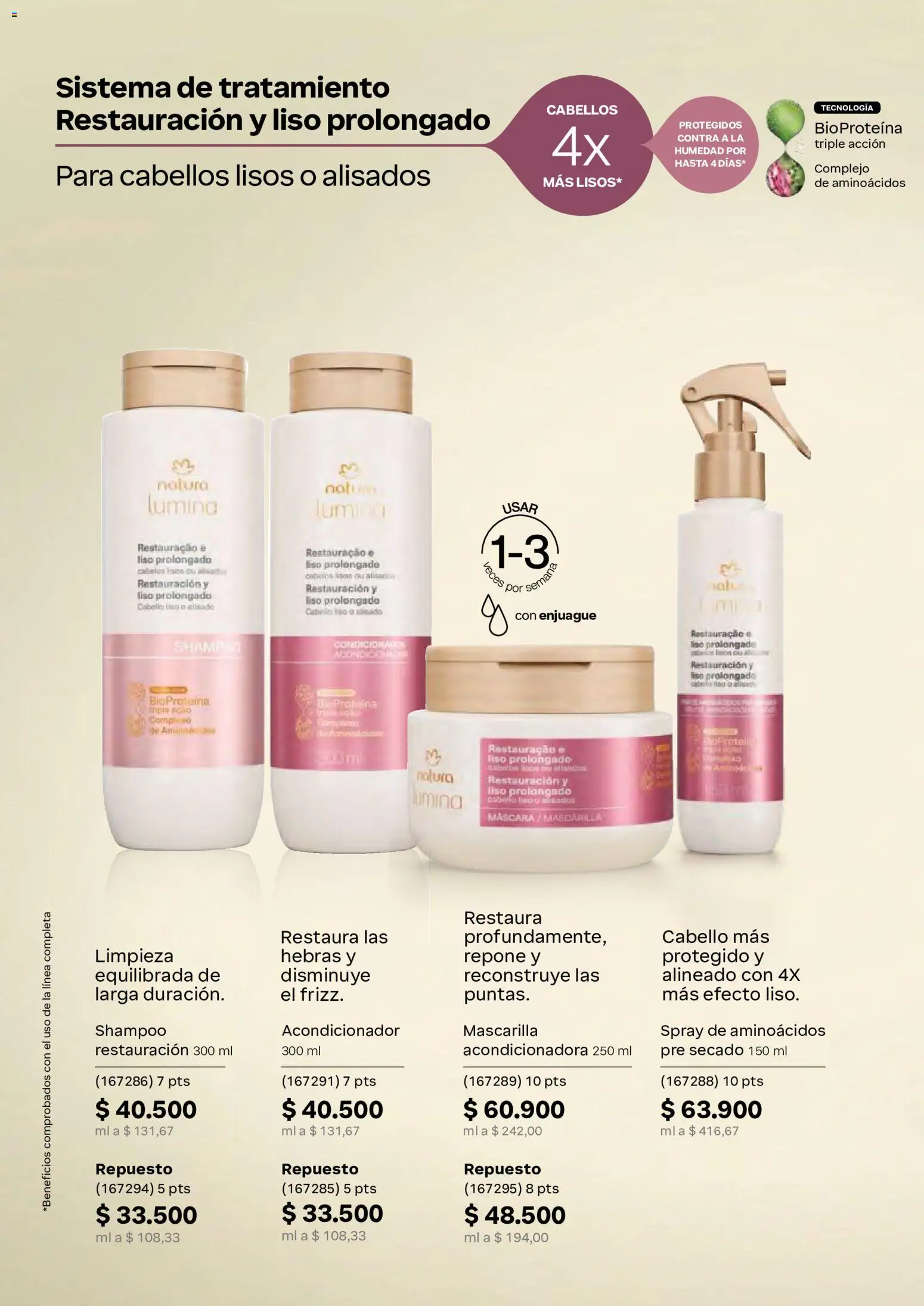 Natura revista - valida desde el 29.04.2026 | Página: 149 | Productos: Shampoo, Mascarilla, Máscara, Acondicionador