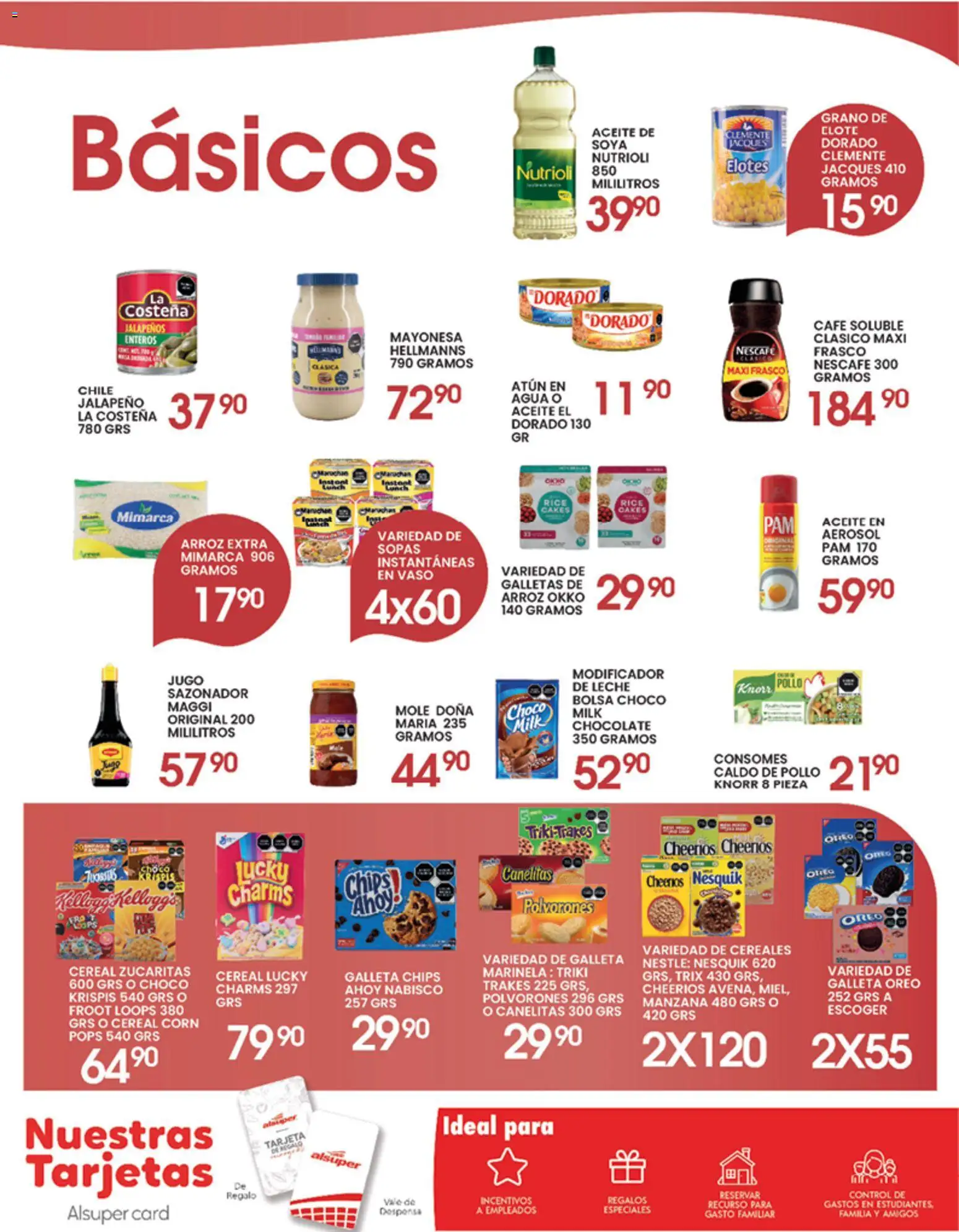 Nuevas ofertas de Alsuper válidas en toda la República Mexicana desde el 22.05.2026. ¡Encuentra las mejores ofertas en Alsuper folleto! | Página: 6 | Productos: Frasco, Manzana, Chocolate, Arroz