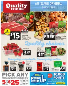 Preview of Quality Foods weekly flyer / circulaire from shop Quality Foods valid from 14.05.2026