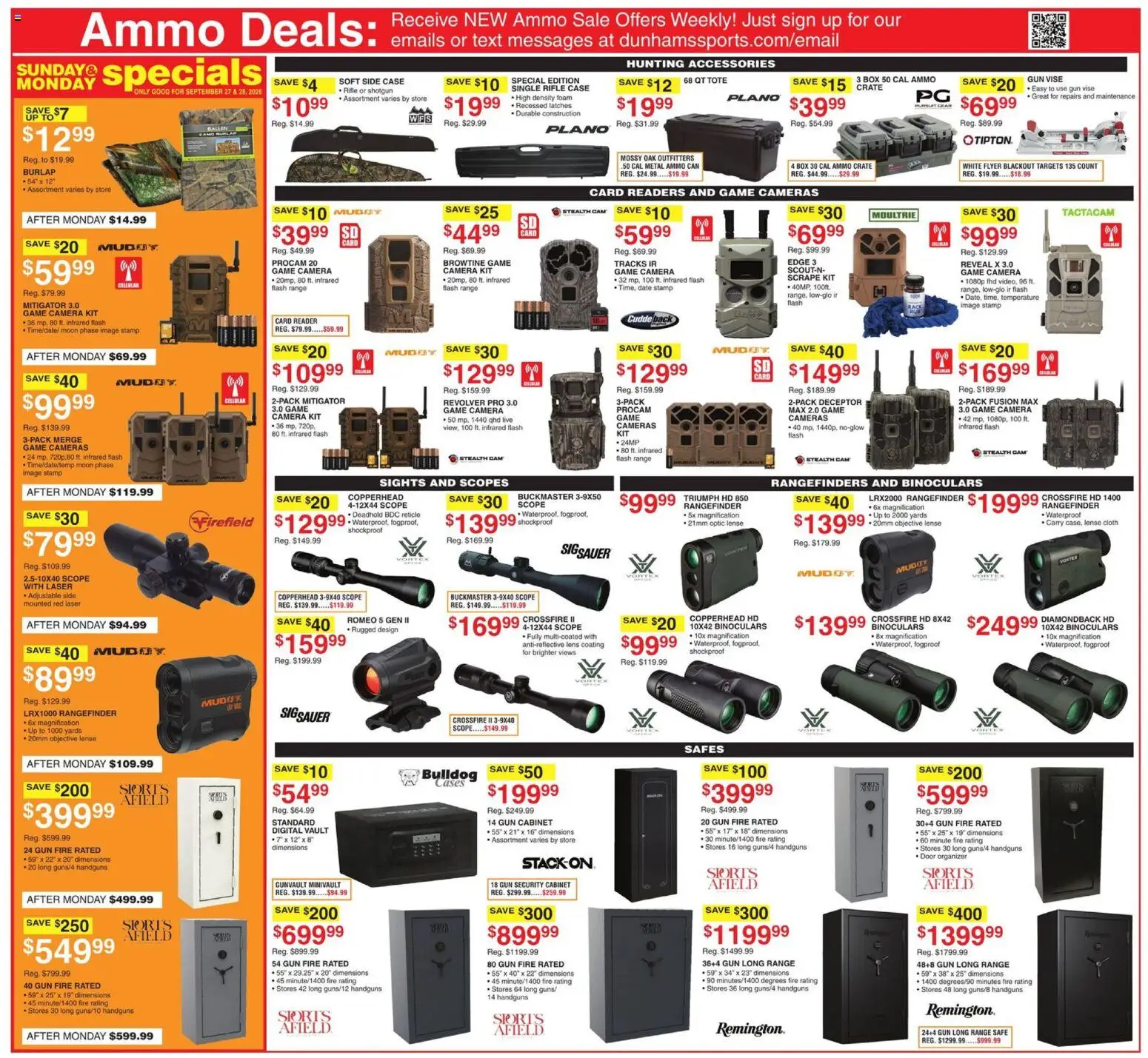 Dunham's Sports Weekly Ad - valid from 09/26/2026 | Page: 8 | Products: Fusion, Rangefinder, Shotgun, Case