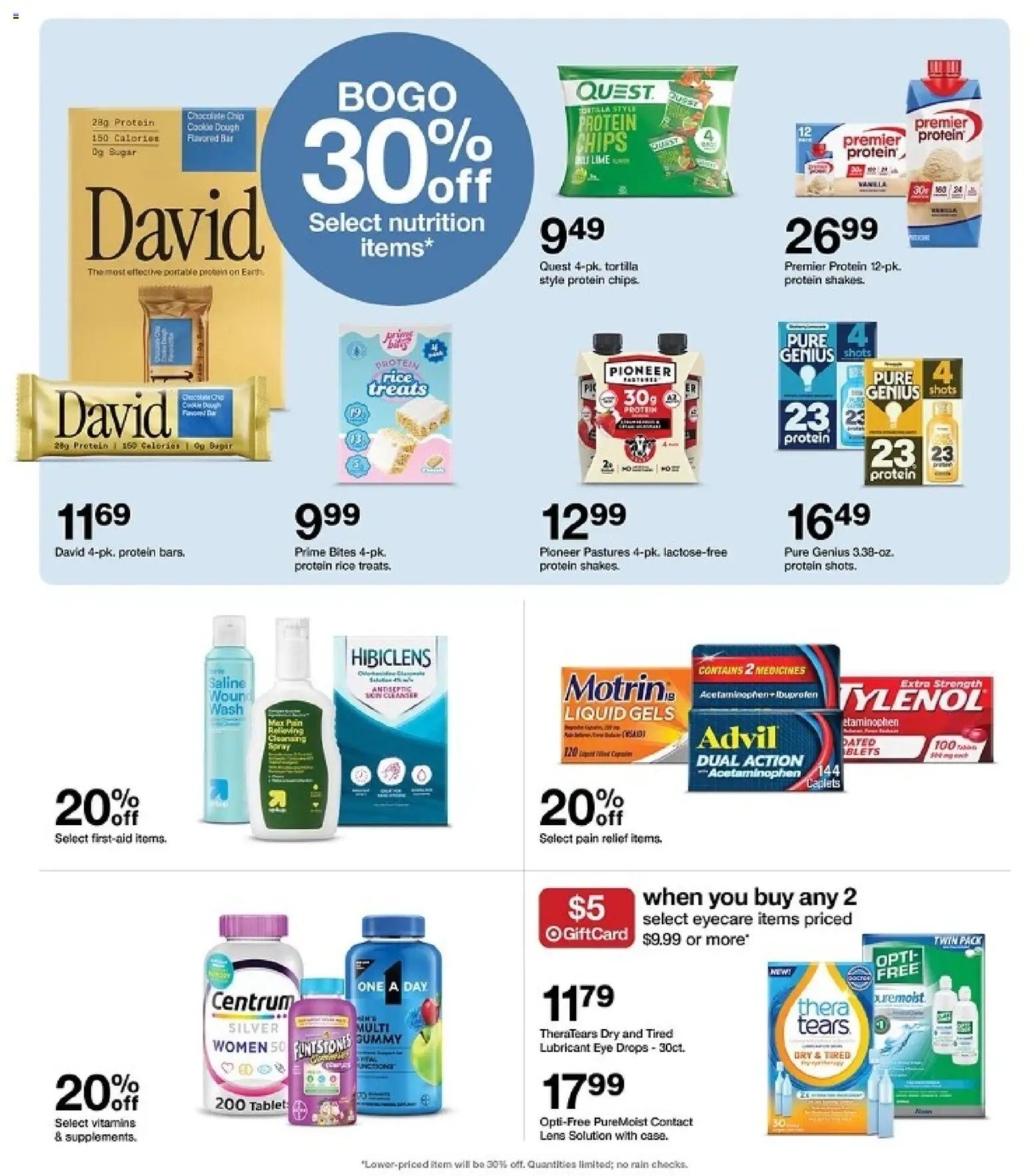 Target Weekly Ad - valid from 08/09/2026 | Page: 30 | Products: Eye drops, Lime, Tablet, Dough
