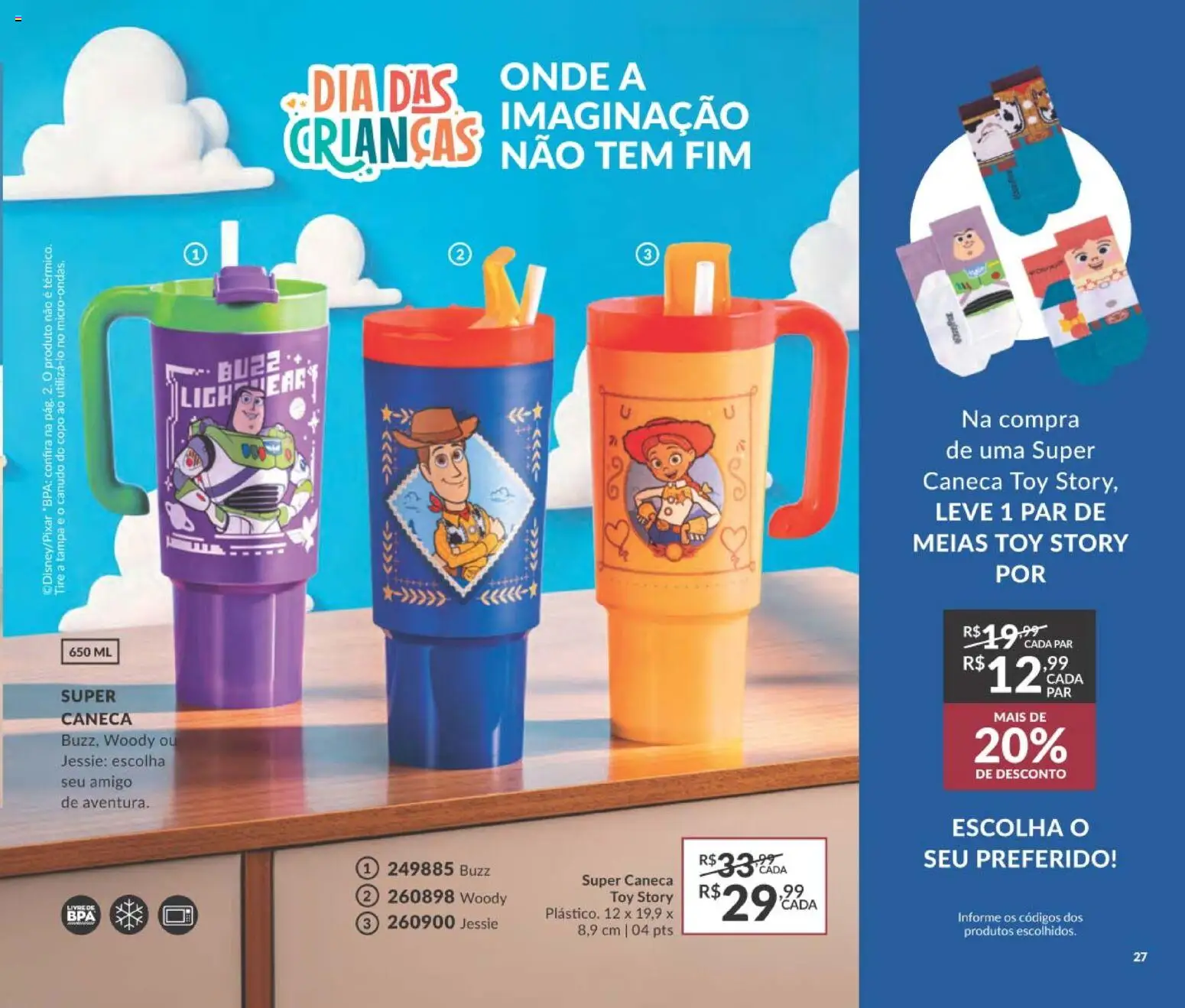 Avon Folheto - válido de 21/09/2026 | Página: 27 | Produtos: Caneca, Meias