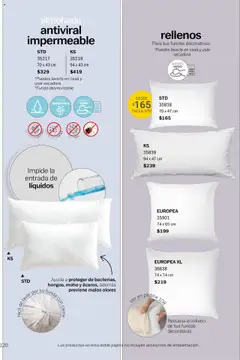 Vista previa de Vianney - Catálogo Invierno, nuevo folleto de la tienda, válido en México a partir del 15.08.2025 | Página: 122 | Productos: Secadora, Hongos, Funda, Almohada