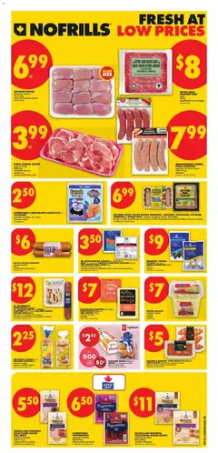 Preview of No Frills weekly flyer / circulaire from shop No Frills valid from Jul 2, 2026 | Page: 3 | Products: Beef, PC, Salami, Pork