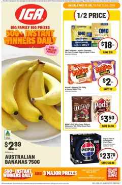 Preview of IGA catalogue - valid from 15/07/2026