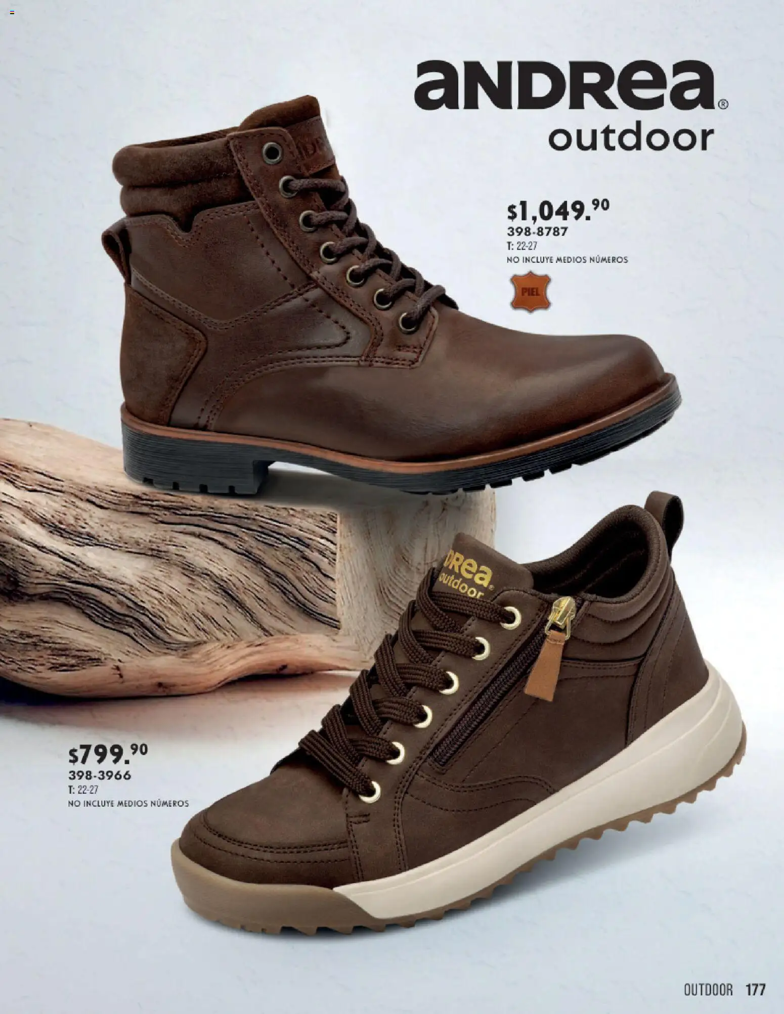 Nuevas ofertas de Andrea válidas en toda la República Mexicana desde el 23/08/2026. ¡Encuentra las mejores ofertas en Andrea catálogo Otoño Invierno! | Página: 177