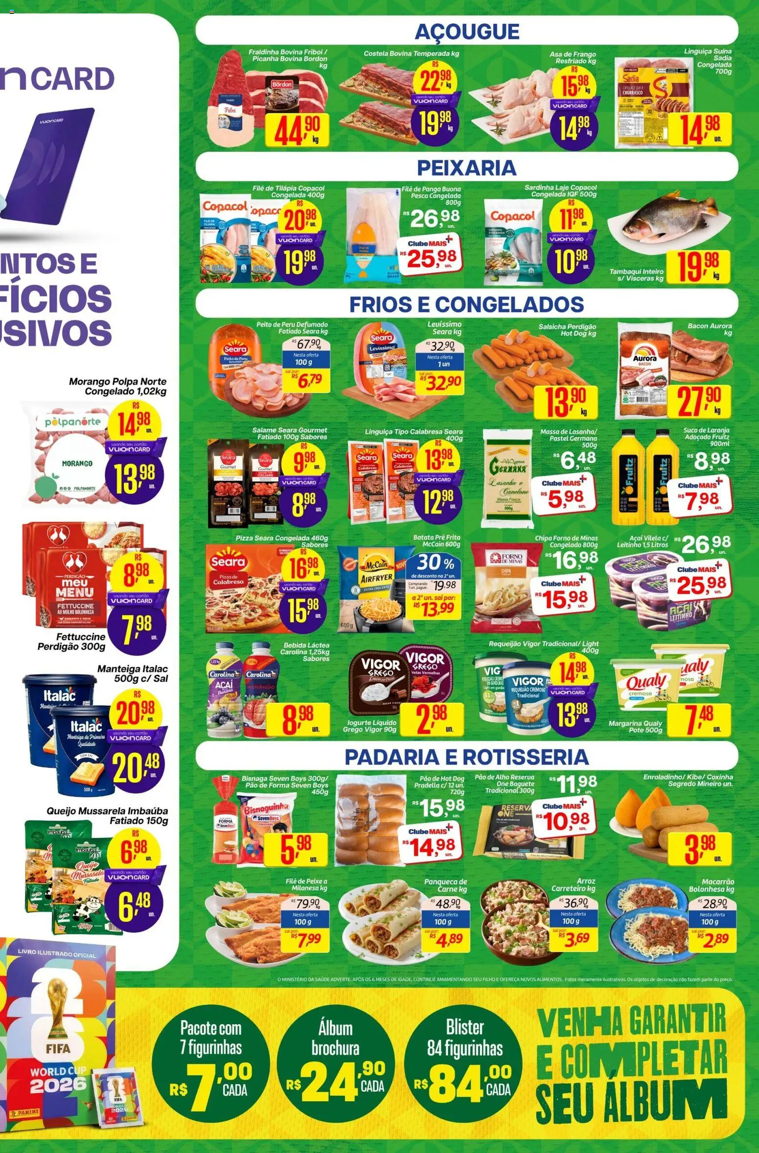 Comper Folheto - válido de 15.06.2026 | Página: 3 | Produtos: Fraldinha, Peixe, Lasanha, Margarina