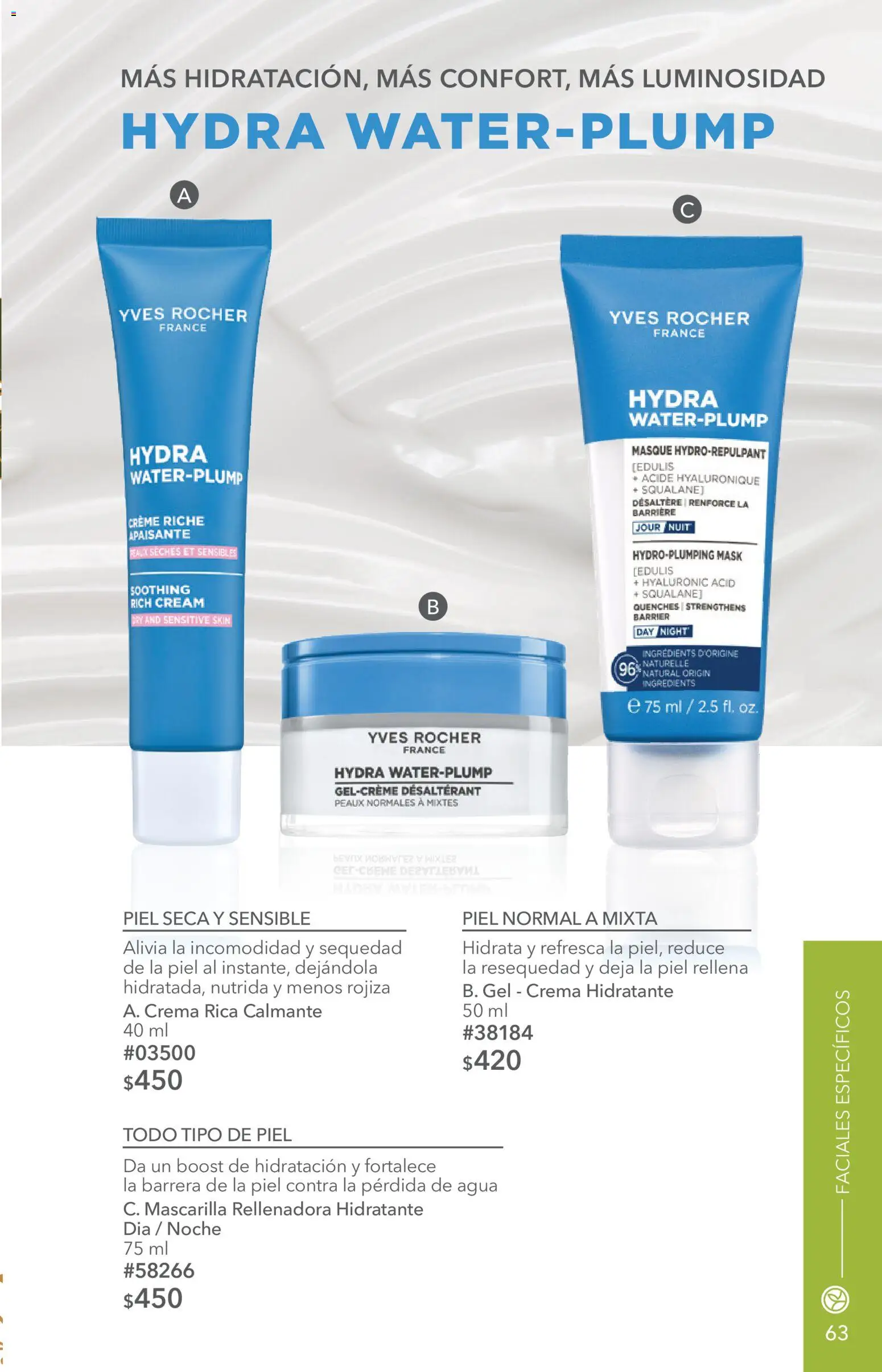 Nuevas ofertas de Yves Rocher válidas en toda la República Mexicana desde el 27/10/2026. ¡Encuentra las mejores ofertas en Yves Rocher campaña 15 2026! | Página: 63